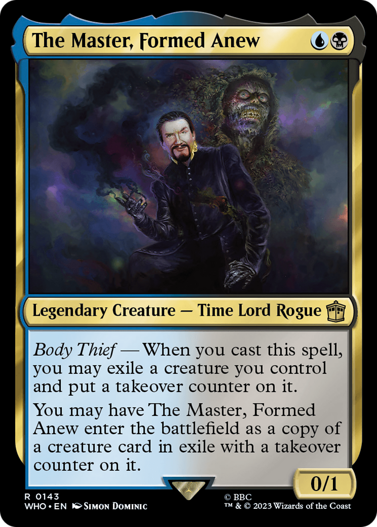 The Master, Formed Anew [Doctor Who] | Good Games North