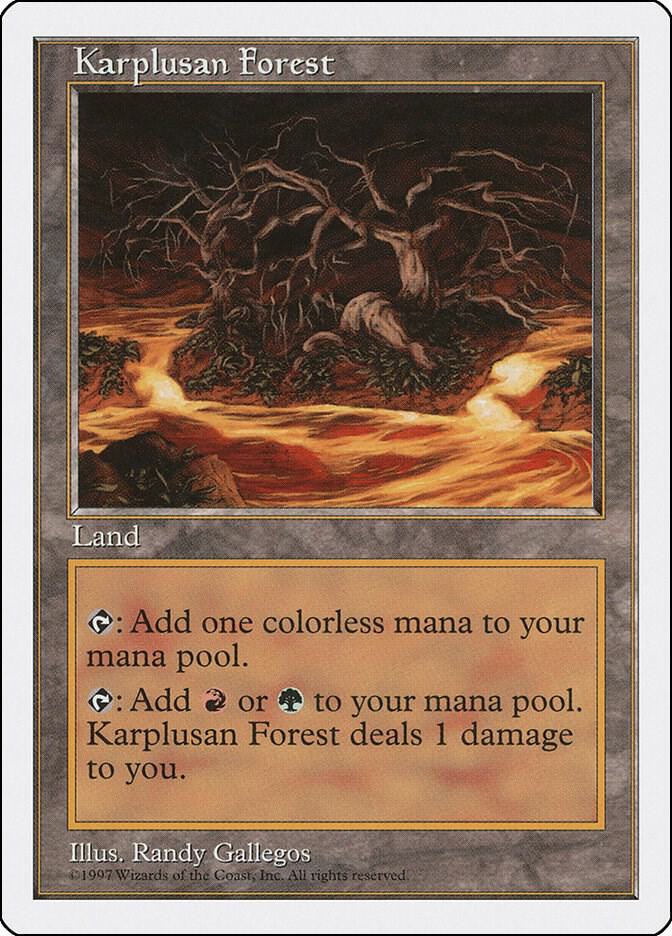 Karplusan Forest 421/455 (Fifth Edition)  | Good Games North