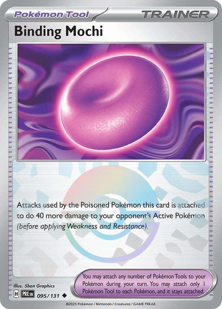 Binding Mochi (095/131) (Poke Ball Pattern) [Scarlet & Violet: Prismatic Evolutions] | Good Games North