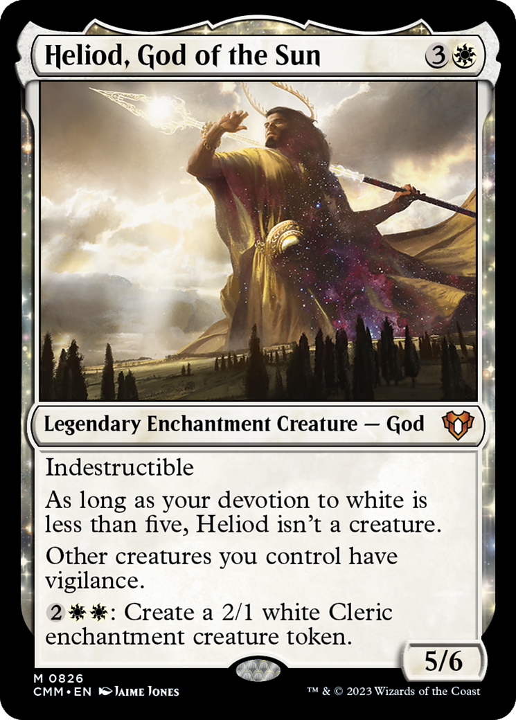 Heliod, God of the Sun [Commander Masters] | Good Games North