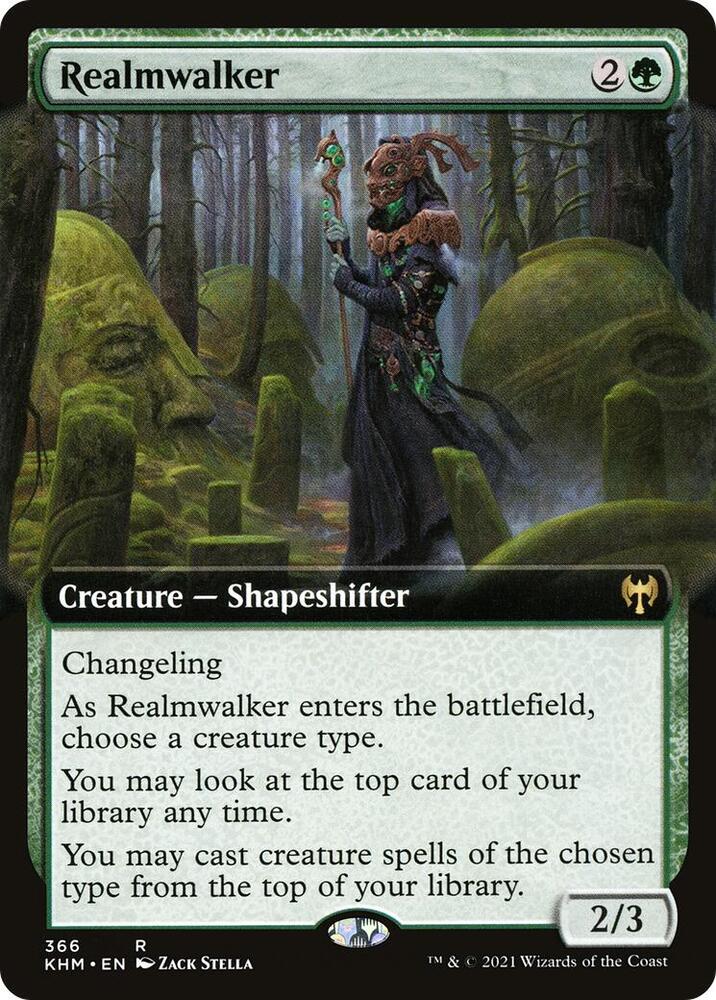 Realmwalker 366 (Kaldheim)  - Extended Art Foil | Good Games North