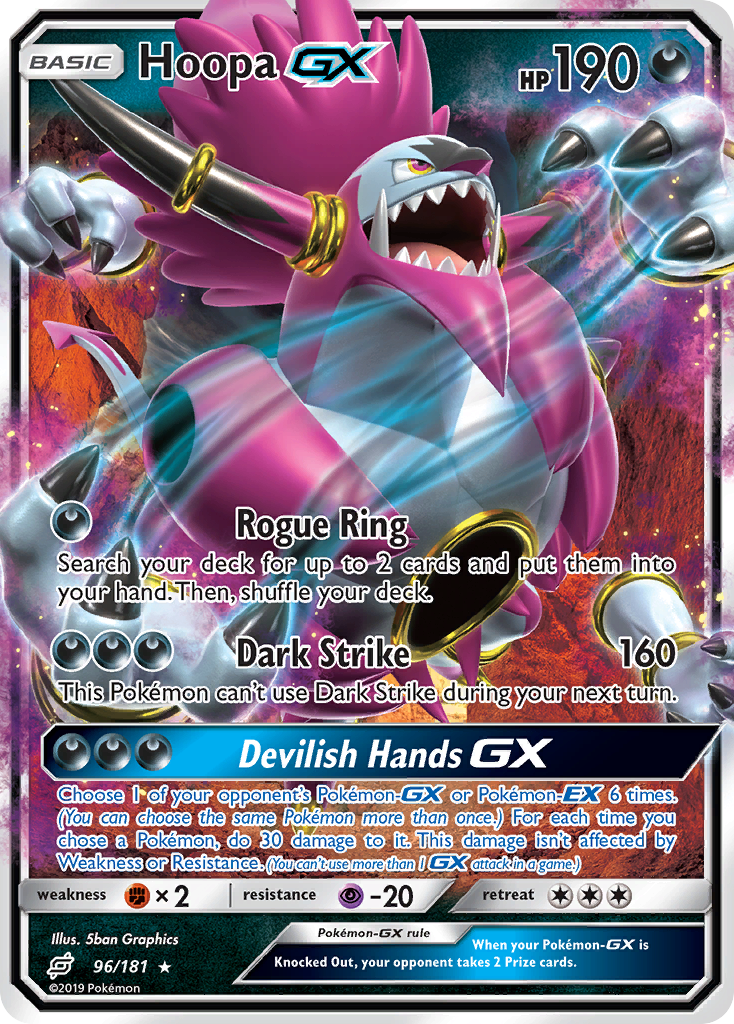 Hoopa GX (96/181) [Sun & Moon: Team Up] | Good Games North