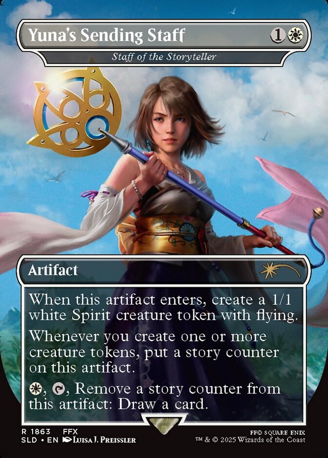 Yunas Sending Staff Staff of the Storyteller (Secret Lair Drop Series)  | Good Games North