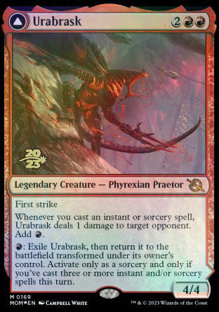 Urabrask // The Great Work [March of the Machine Prerelease Promos] | Good Games North