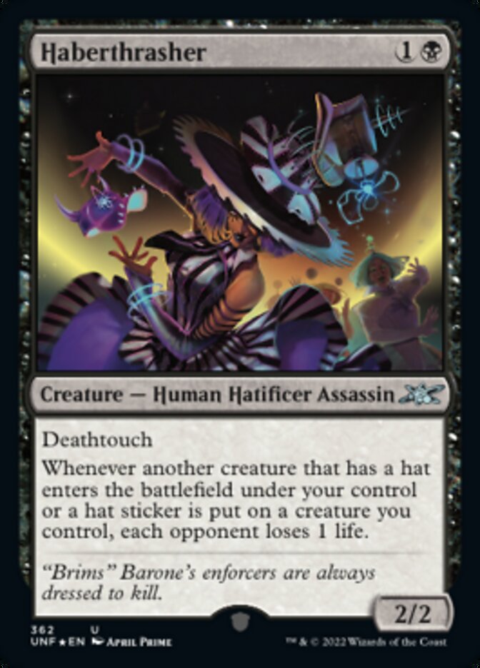 Haberthrasher (Galaxy Foil) [Unfinity] | Good Games North
