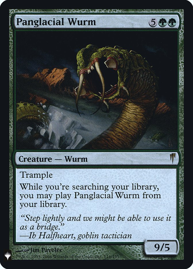 Panglacial Wurm [Mystery Booster] | Good Games North