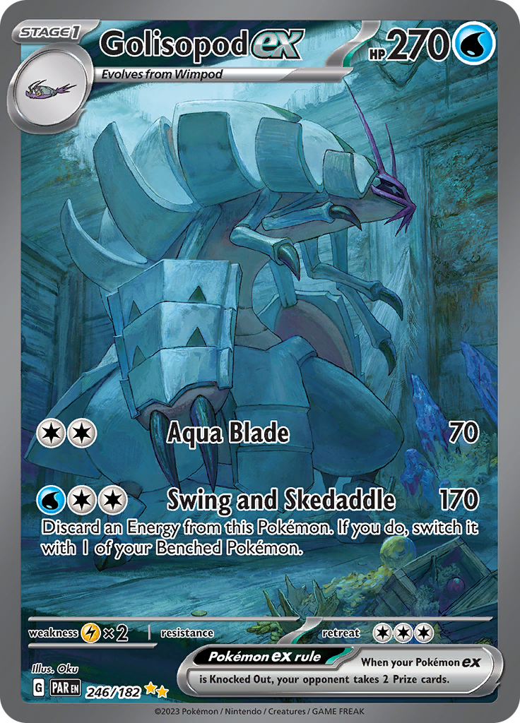 Golisopod ex (246/182) [Scarlet & Violet: Paradox Rift] | Good Games North