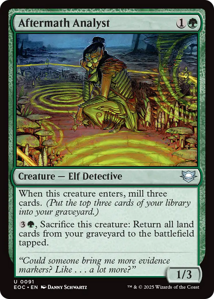 Aftermath Analyst [Edge of Eternities Commander] | Good Games North