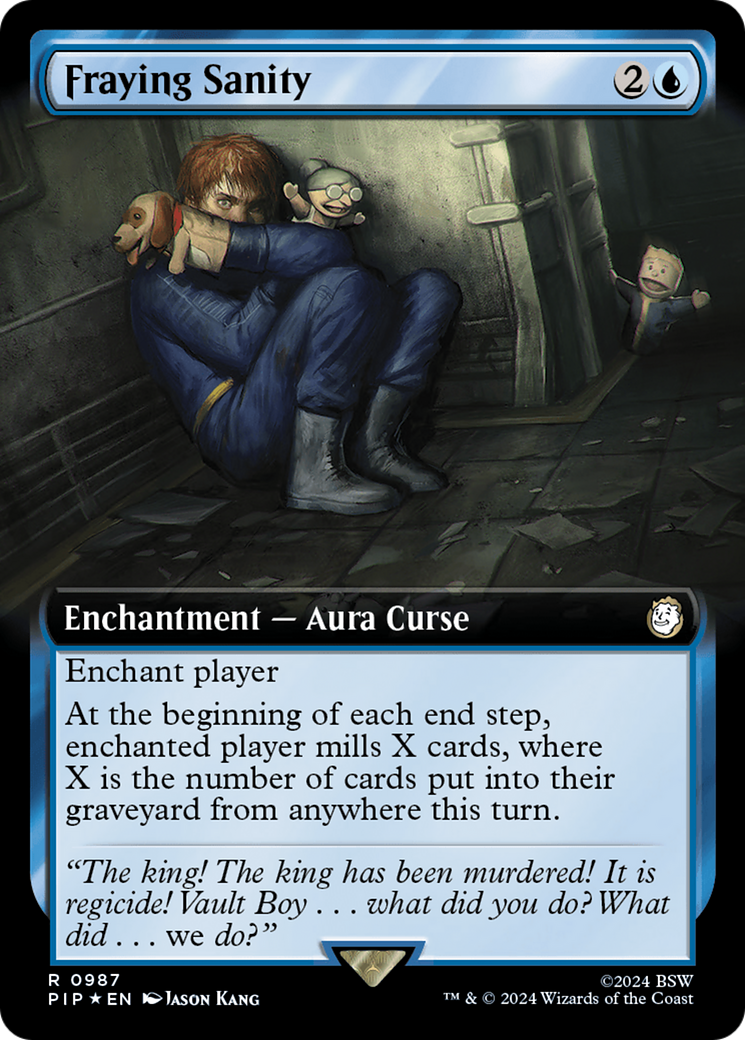 Fraying Sanity (Extended Art) (Surge Foil) [Fallout] | Good Games North