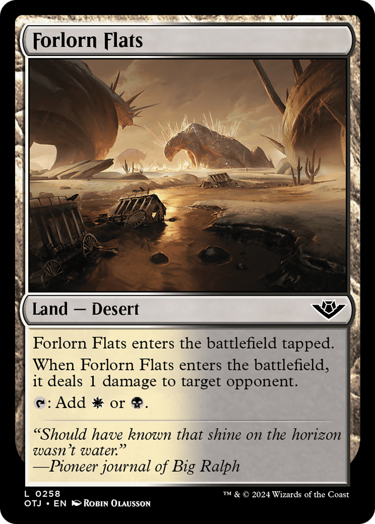 Forlorn Flats [Outlaws of Thunder Junction] | Good Games North