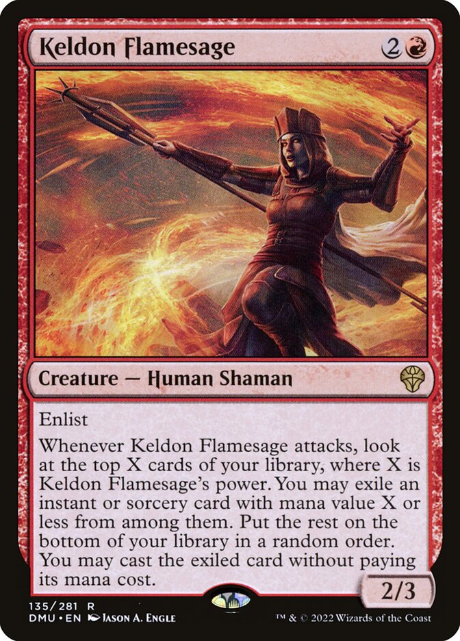 Keldon Flamesage (Dominaria United)  | Good Games North
