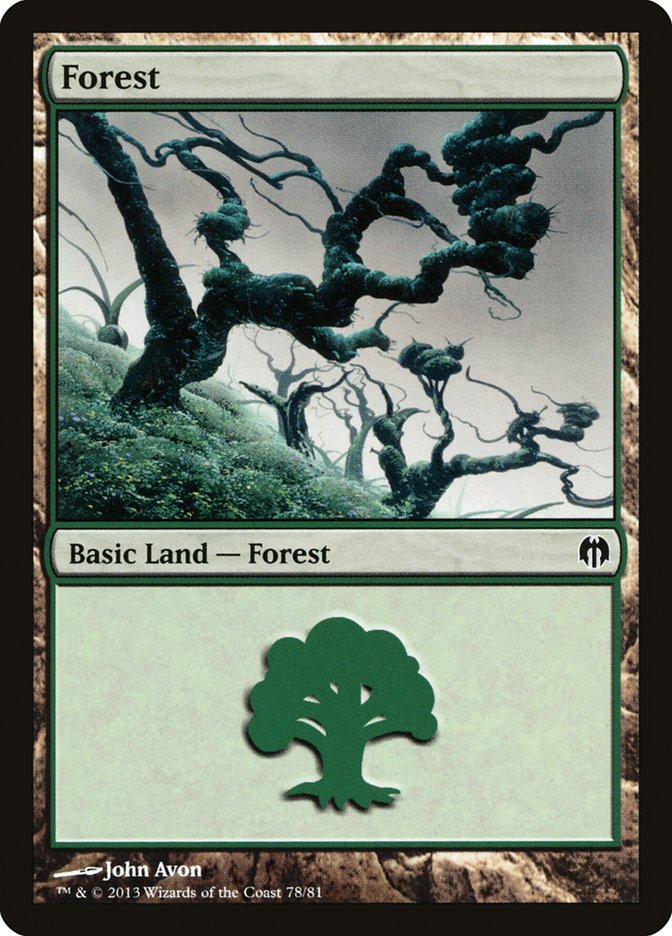 Forest (78) [Duel Decks: Heroes vs. Monsters] | Good Games North