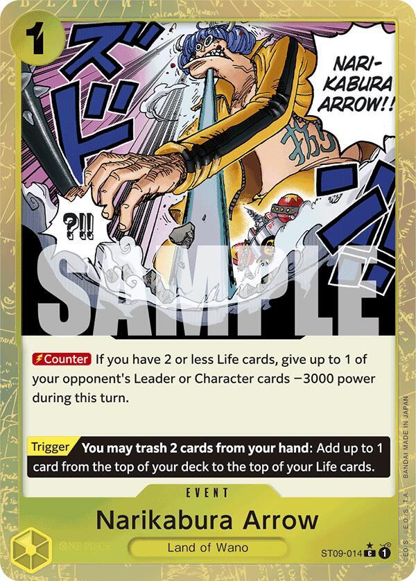 Narikabura Arrow ST09-014 (Premium Booster -The Best-)  - Textured Foil | Good Games North