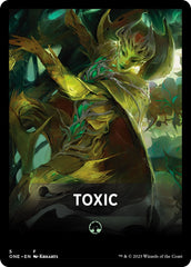 Toxic Theme Card [Phyrexia: All Will Be One Tokens] | Good Games North
