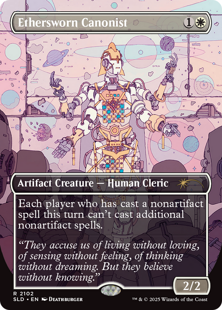 Ethersworn Canonist (Galaxy Foil) [Secret Lair Drop Series] | Good Games North