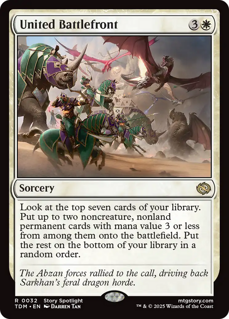 United Battlefront [Tarkir: Dragonstorm] | Good Games North