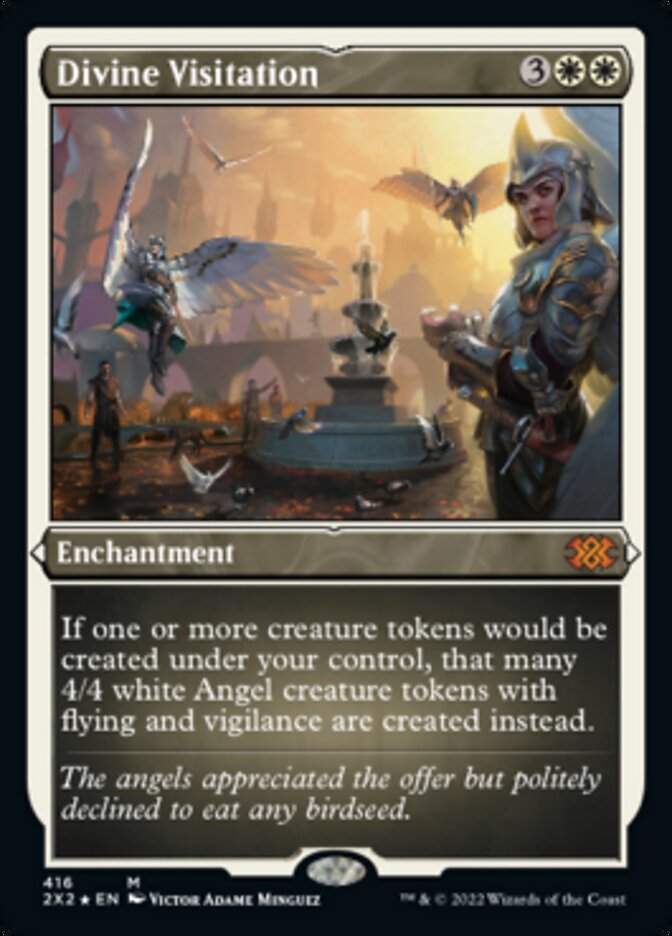 Divine Visitation (Foil Etched) [Double Masters 2022] | Good Games North