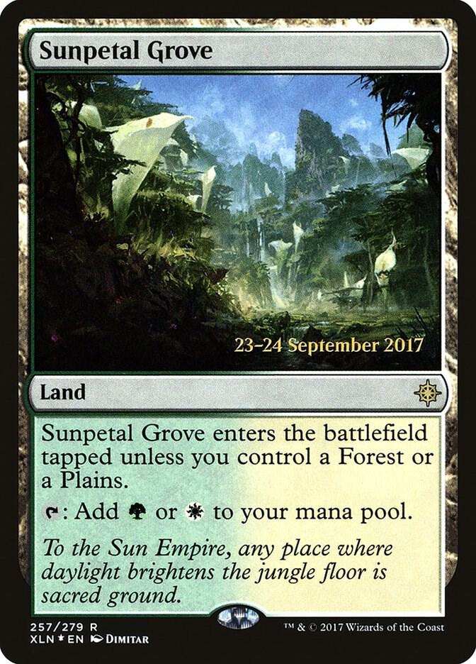 Sunpetal Grove (Prerelease Cards)  - Foil | Good Games North