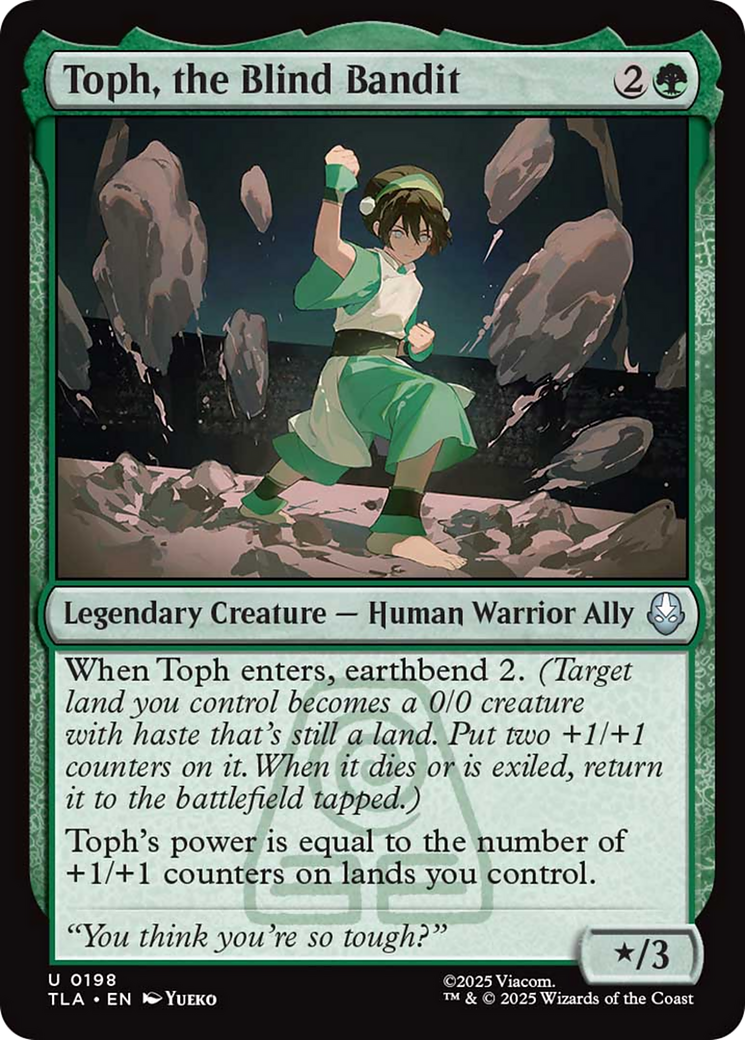 Toph, the Blind Bandit [Avatar: The Last Airbender] | Good Games North