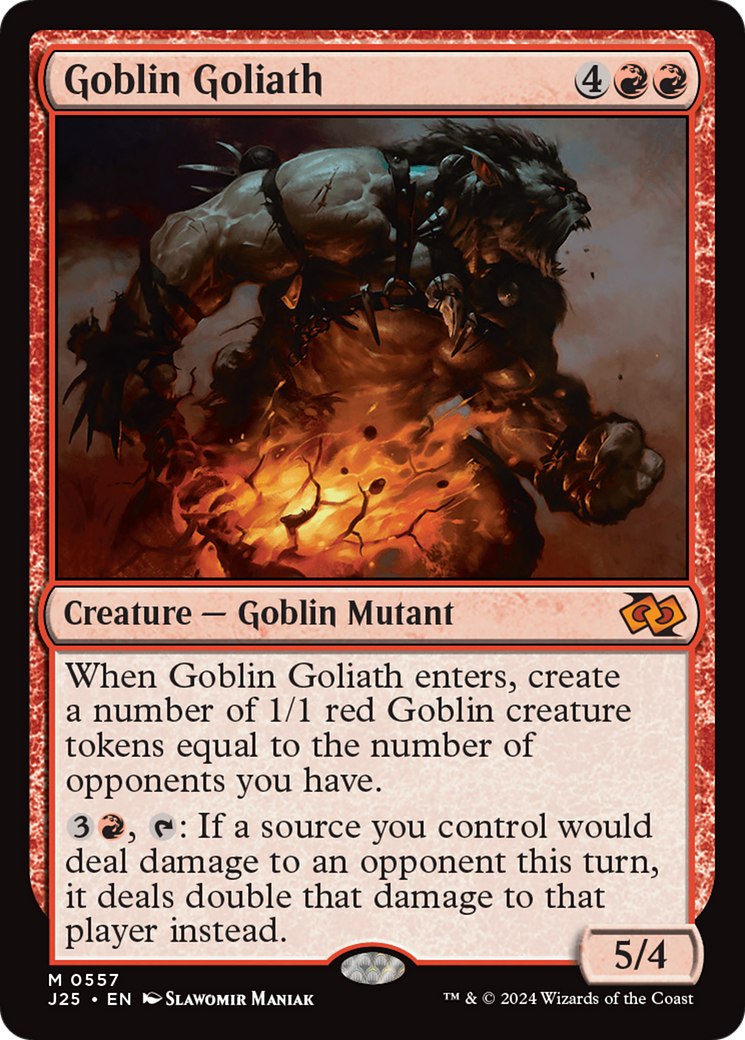 Goblin Goliath [Foundations Jumpstart] | Good Games North
