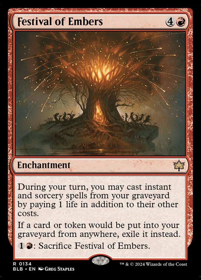 Festival of Embers (Bloomburrow)  | Good Games North
