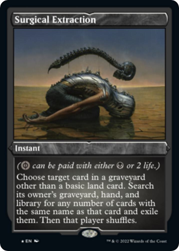 Surgical Extraction Foil Etched (Double Masters 2022)  - Foil | Good Games North