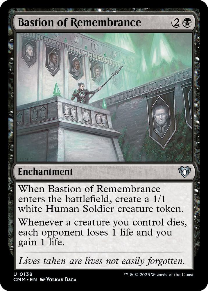 Bastion of Remembrance 138/451 (Commander Masters)  - Foil | Good Games North