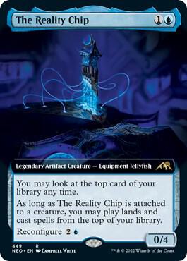 The Reality Chip Extended Art (Kamigawa: Neon Dynasty)  | Good Games North