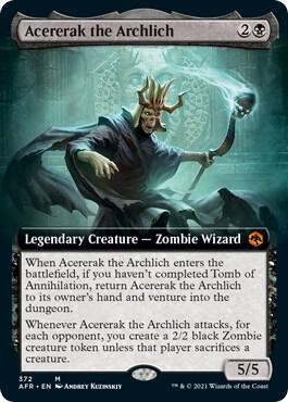 Acererak the Archlich Extended Art (Adventures in the Forgotten Realms)  - Foil | Good Games North