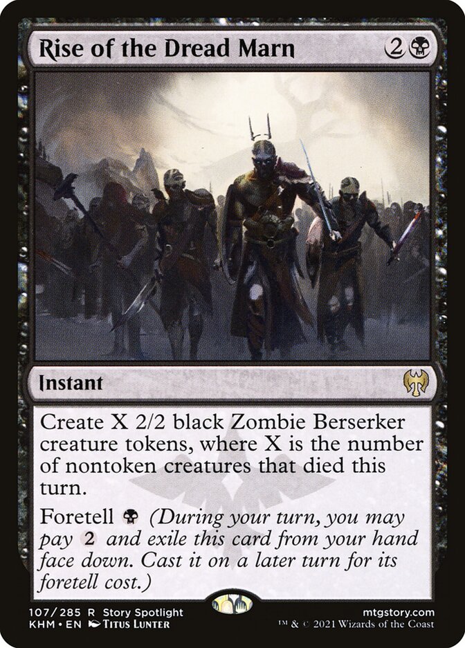 Rise of the Dread Marn 107 (Kaldheim)  - Foil | Good Games North