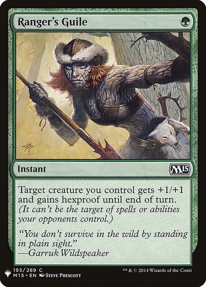 Ranger's Guile [Mystery Booster] | Good Games North