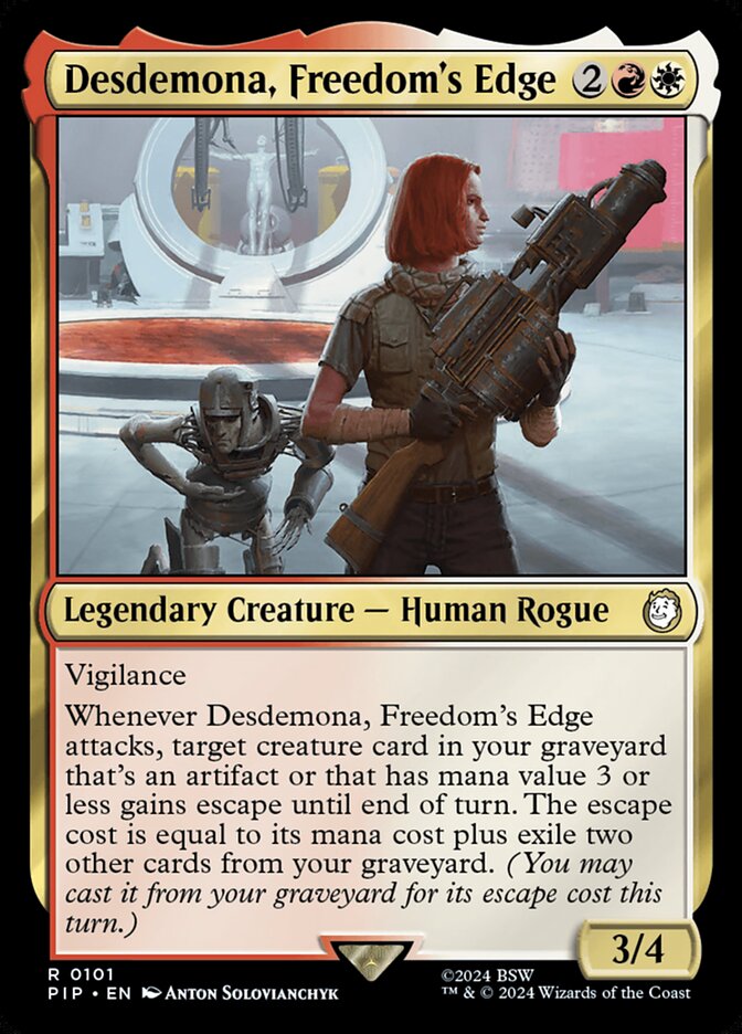 Desdemona, Freedom's Edge (Universes Beyond: Fallout)  | Good Games North