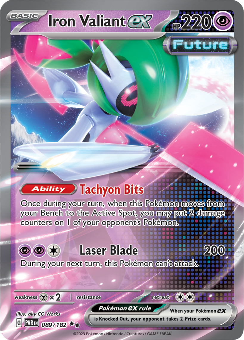 Iron Valiant ex (068) (Jumbo Card) [Scarlet & Violet: Paradox Rift] | Good Games North