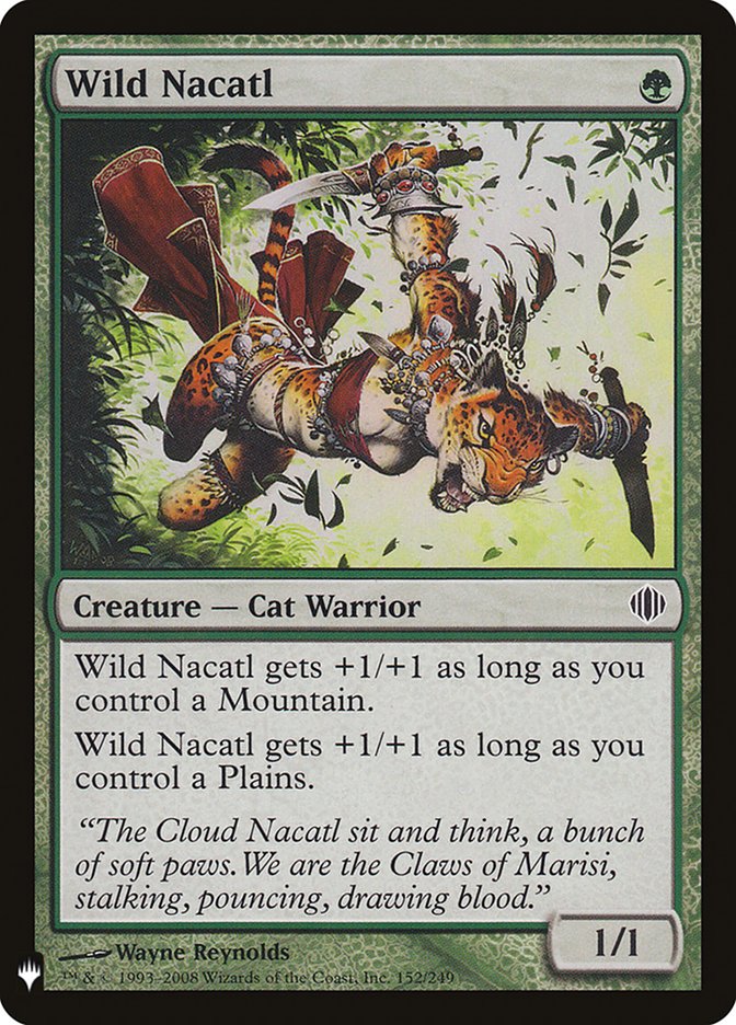 Wild Nacatl [Mystery Booster] | Good Games North