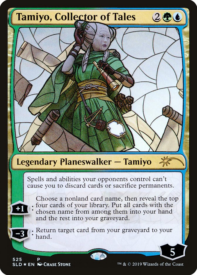 Tamiyo, Collector of Tales (Stained Glass) [Secret Lair Drop Promos] | Good Games North