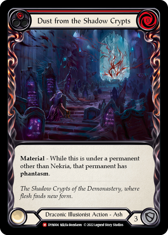 Dust from the Shadow Crypts [DYN004] (Dynasty) | Good Games North