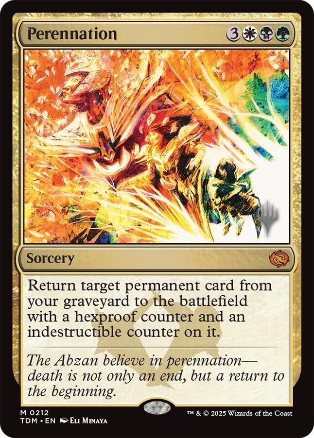 Perennation (Promo Pack: Tarkir: Dragonstorm)  | Good Games North
