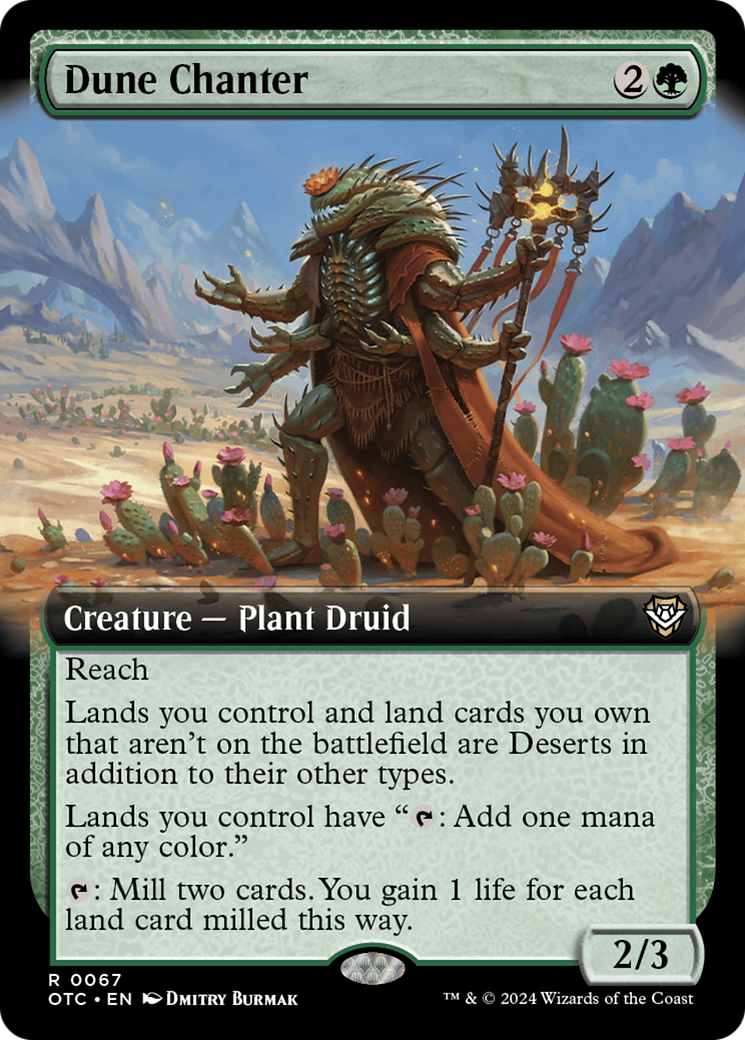 Dune Chanter (Extended Art) [Outlaws of Thunder Junction Commander] | Good Games North