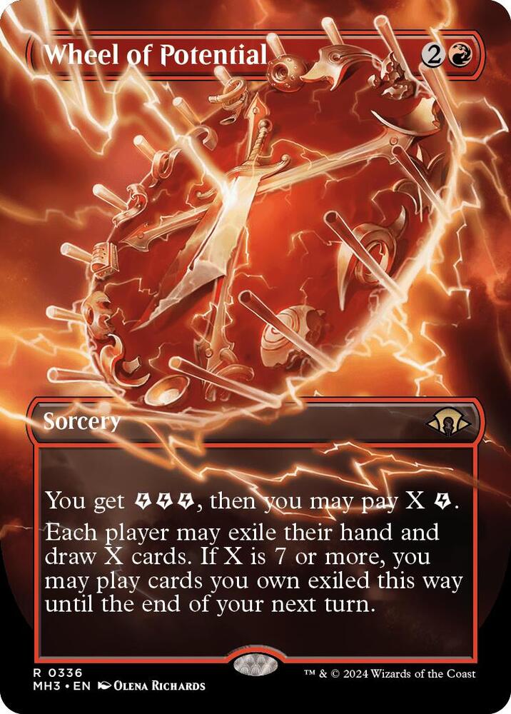 Wheel of Potential Borderless (Modern Horizons 3)  | Good Games North
