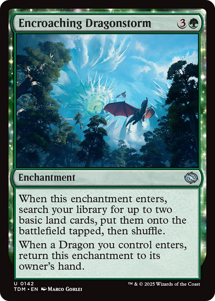 Encroaching Dragonstorm [Tarkir: Dragonstorm] | Good Games North