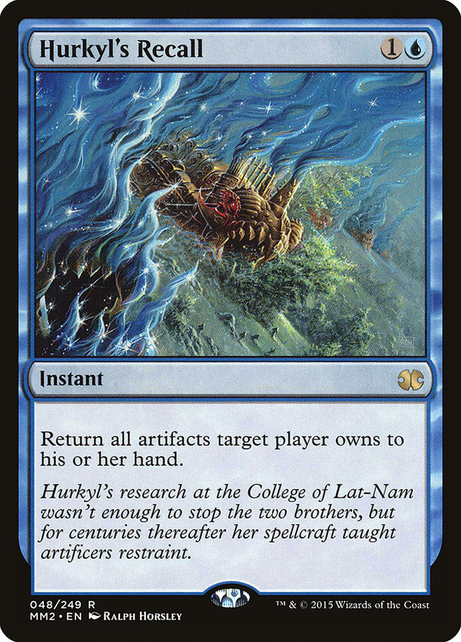 Hurkyl's Recall (Modern Masters 2015)  | Good Games North