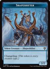 Zombie Army // Shapeshifter Double-Sided Token [Aetherdrift Tokens] | Good Games North