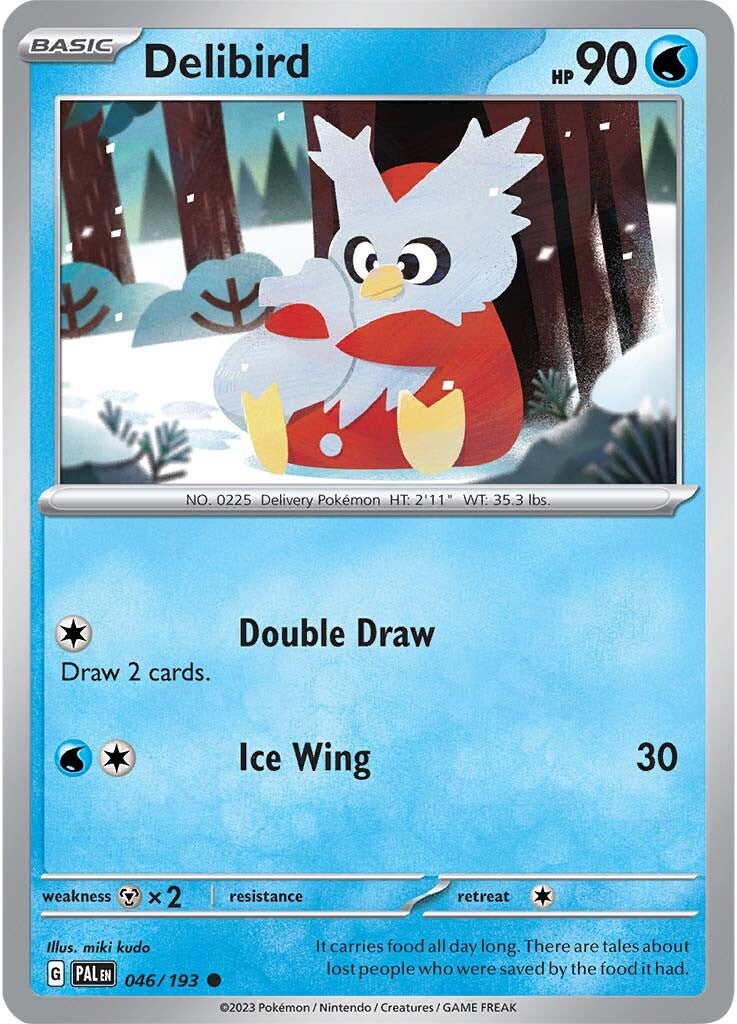 Delibird (046/193) [Scarlet & Violet: Paldea Evolved] | Good Games North