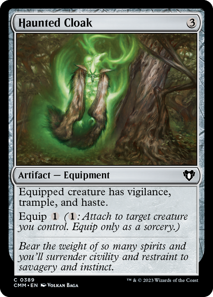 Haunted Cloak [Commander Masters] | Good Games North