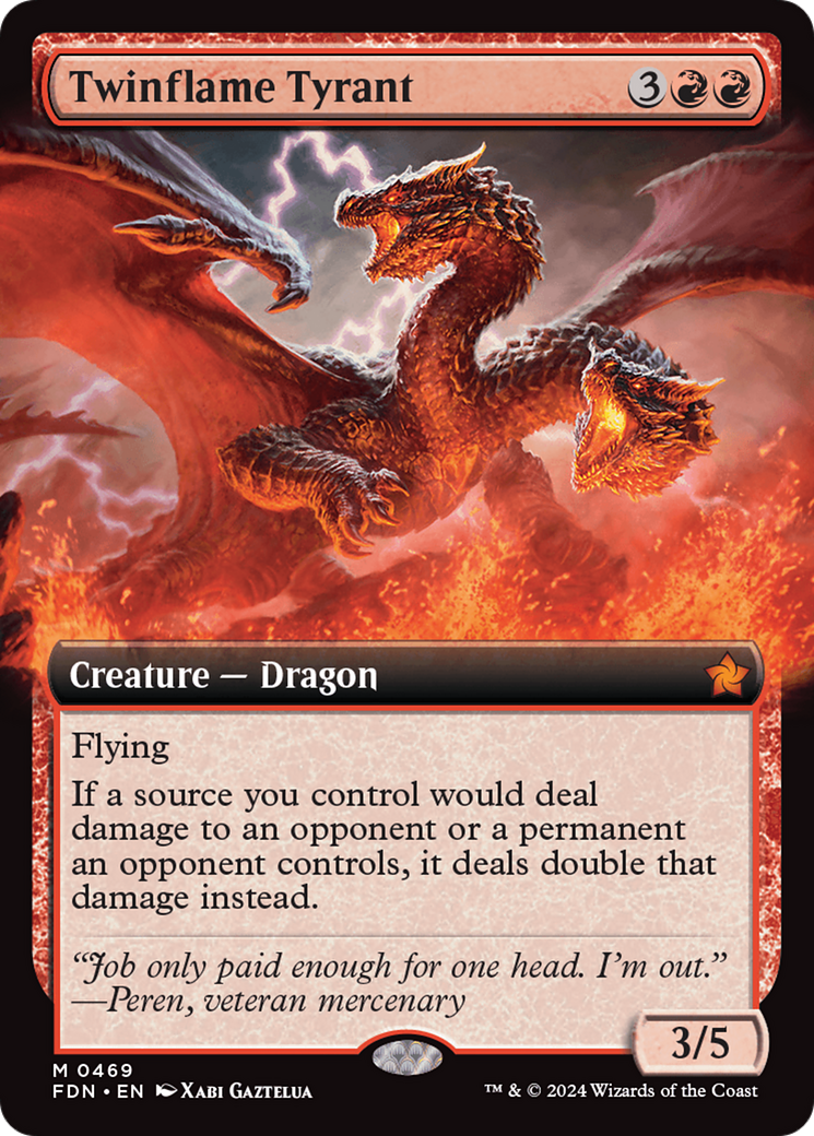 Twinflame Tyrant (Extended Art) [Foundations] | Good Games North