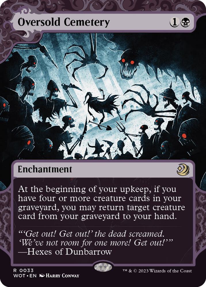 Oversold Cemetery (Wilds of Eldraine: Enchanting Tales)  | Good Games North