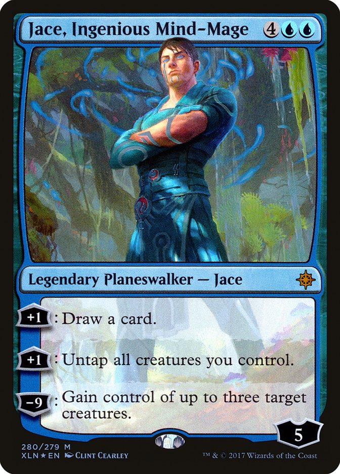 Jace, Ingenious Mind-Mage 280/279 (Ixalan)  - Foil | Good Games North