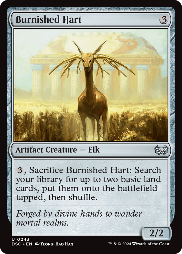 Burnished Hart [Duskmourn: House of Horror Commander] | Good Games North