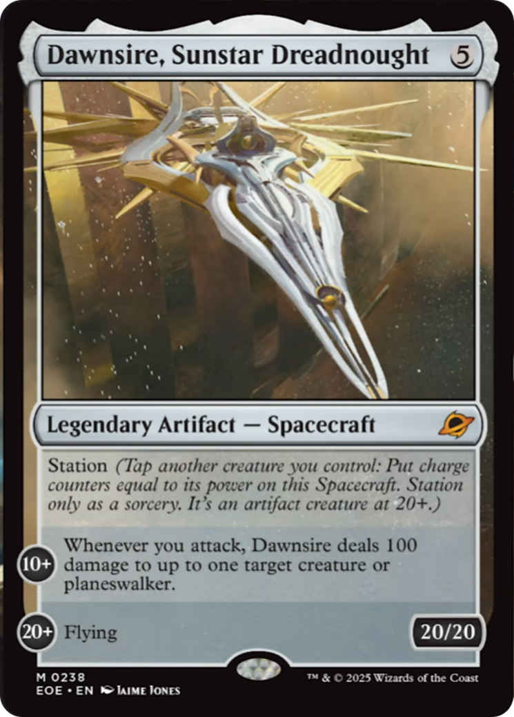 Dawnsire, Sunstar Dreadnought [Edge of Eternities] | Good Games North
