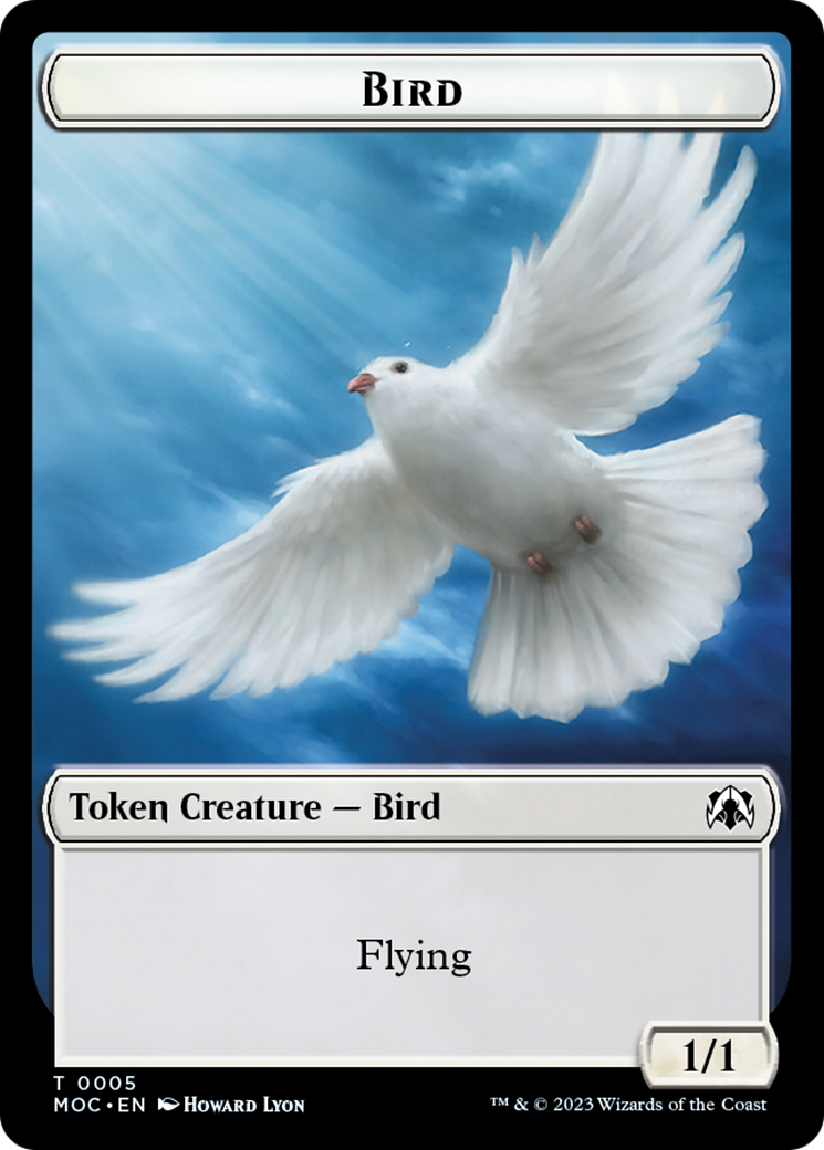 Bird // Kobolds of Kher Keep Double-Sided Token [March of the Machine Commander Tokens] | Good Games North